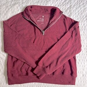 Red Lounge Women’s Zip Up XS